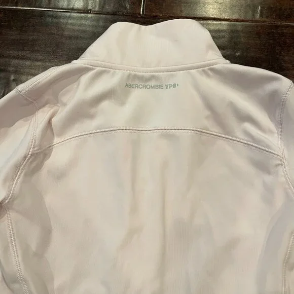 Ambercombie kids Mock Neck Full Zip, Big Girls Size 11/12, Light Pink - Picture 2 of 6